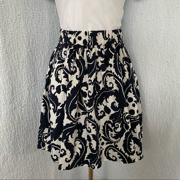 Banana Republic Milly Collection Damask Skirt - Picture 1 of 12